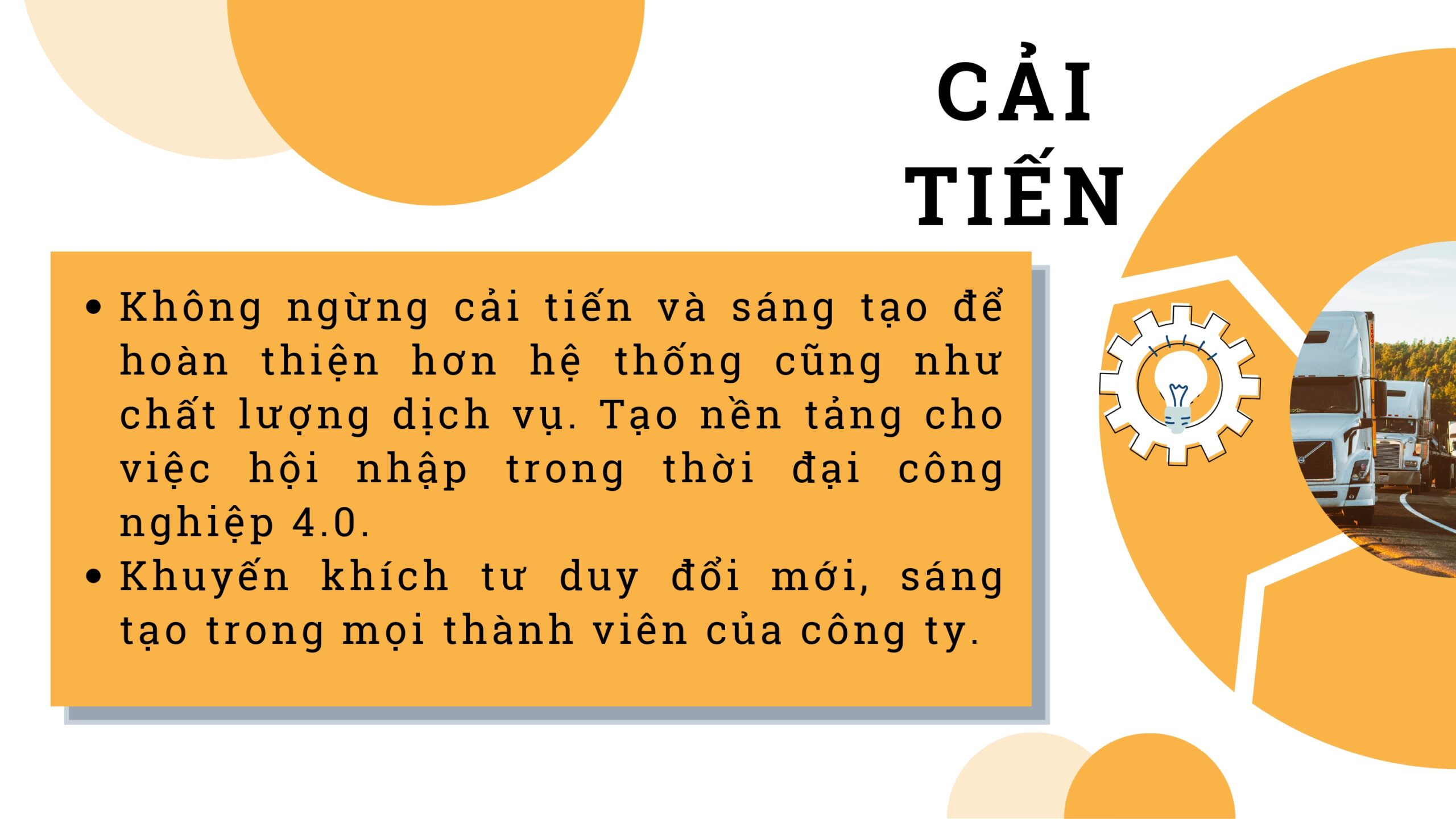 Phát Đạt Transport - Cải Tiến