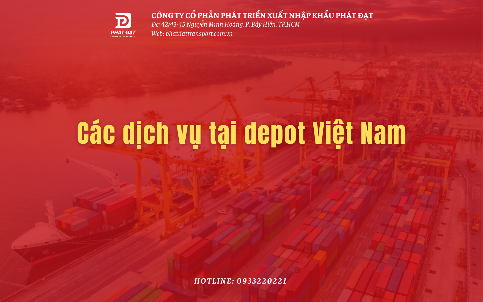 Các dịch vụ Depot tại Việt Nam