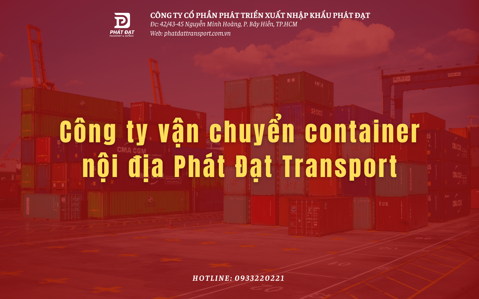 Công ty vận chuyển container nội địa