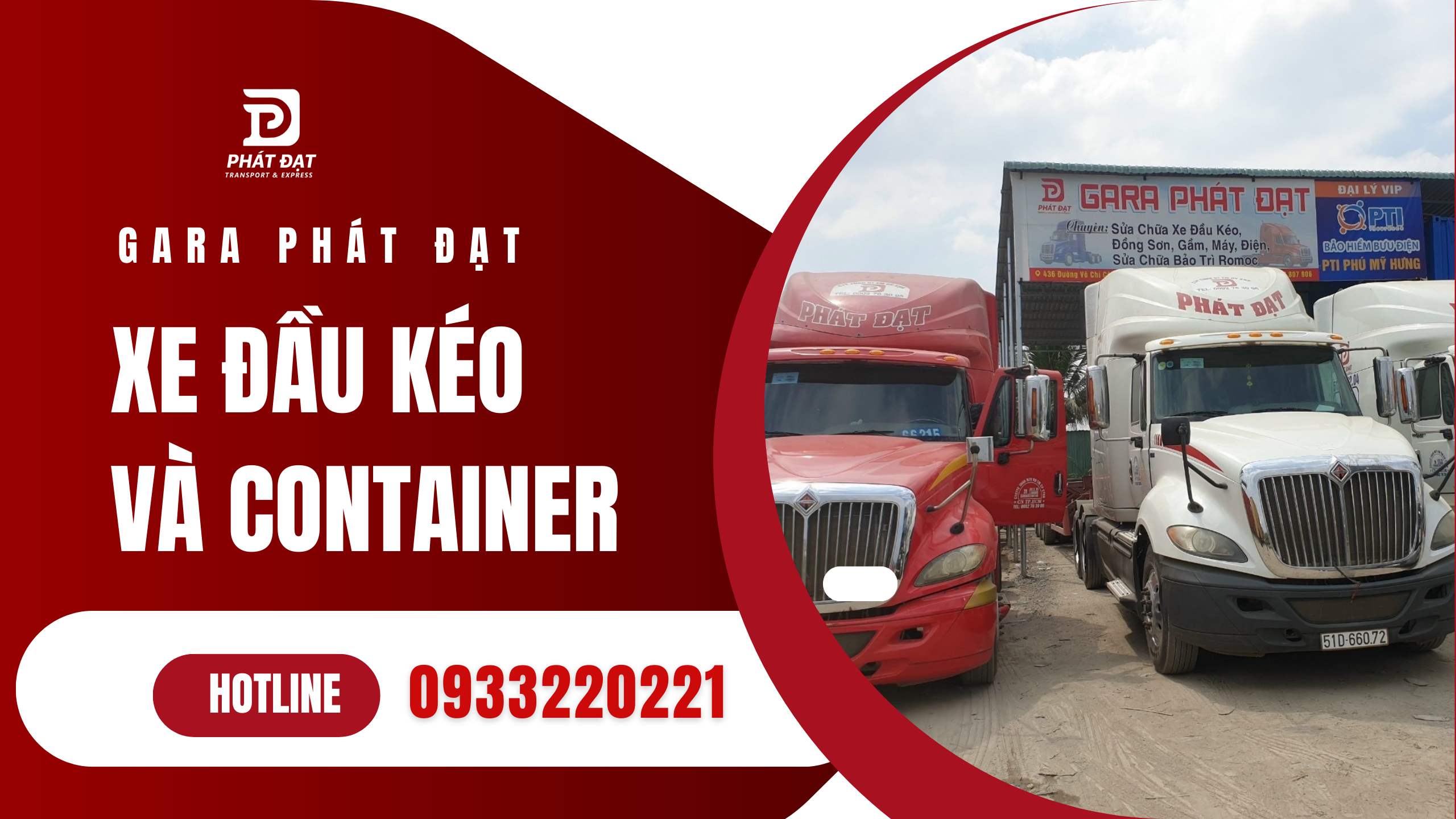 Gara Phát Đạt - sửa chữa xe đầu kéo và container