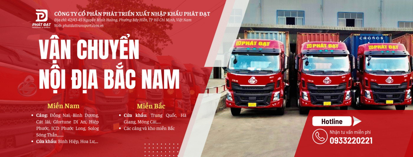 Vận chuyển Container bắc nam