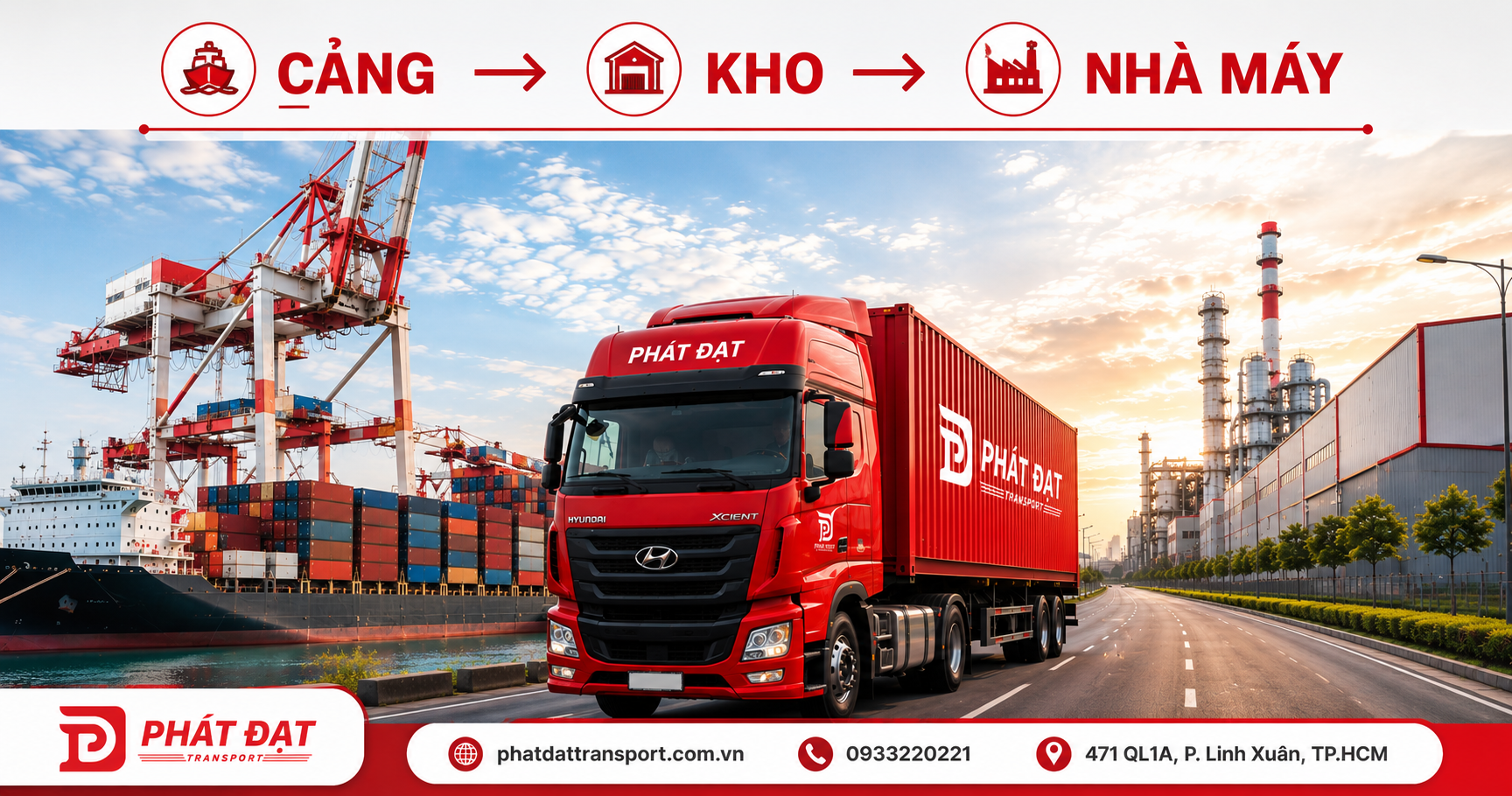 Khi nào trucking có thể tối ưu hơn vận tải biển?