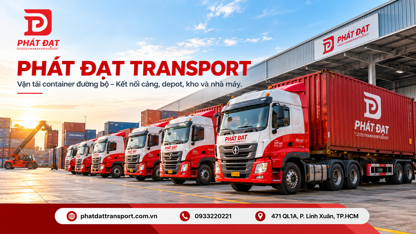 Phát Đạt Transport hỗ trợ doanh nghiệp kiểm soát vận hành container